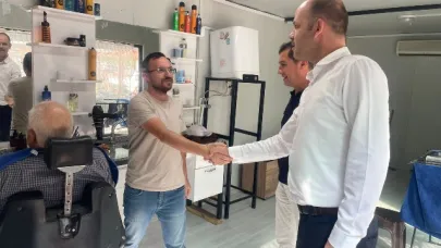 Büyükşehir Belediyesi Sındırgılı esnafı yalnız bırakmıyor
