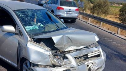 Ayvalık'ta Kaza: 4 Yaralı