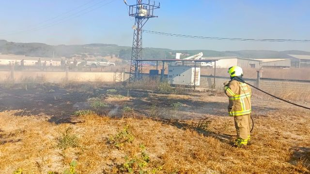 Savaştepe-Soma Yolunda Ot Yangını
