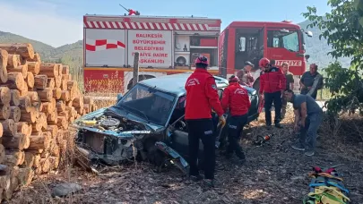 Dursunbey’de çift taraflı trafik kazası: 1 yaralı
