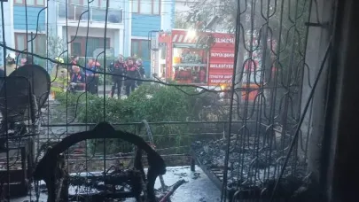 Balıkesir Altıeylül’de yangın