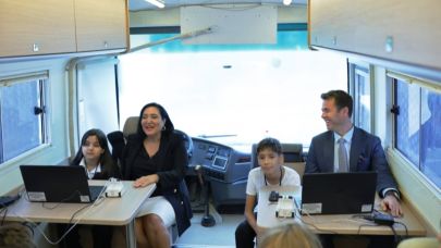 DenizTemiz TURMEPA Mavi Nefes Eğitim Otobüsü Ayvalık’ta