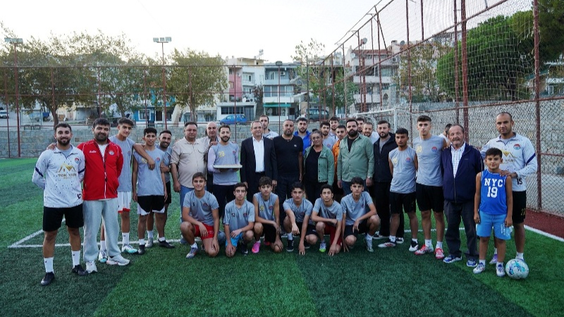 Başkan Ergin’den Yeni Mahallespor’a Sezon Öncesi Destek