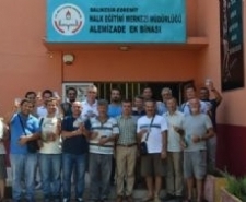 EDREMİT'TE AMATÖR DENİZCİLER EHLİYETLERİNİ ALDI