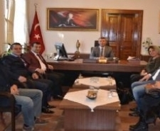 Turizmciler Kaymakam Sırmalı’yı ziyaret etti