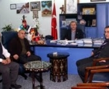 ALAŞEHİR BELEDİYESİ'NDEN EDREMİT BELEDİYESİ'NE ZİYARET