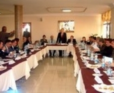 SAĞLIK GRUP BAŞKANLARINA DOMUZ GRİBİ EĞİTİMİ