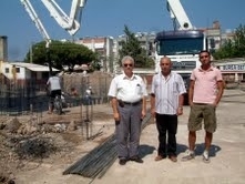 8 EYLÜL İLKÖĞRETİM OKULU’NUN TEMELİ ATILDI