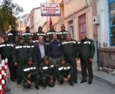 AYVALIK'TA KIR BEKÇİLERİ YENİ KIYAFETLERİYLE GÖZ DOLDURUYOR