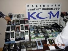 619 ADET KLONLU CEP TELEFONU YAKALANDI