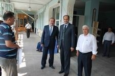 KAYMAKAM BAŞKAN KILIÇ'LA BİR ARAYA GELDİ