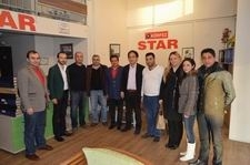 AK PARTİ İLÇE TEŞKİLATI YEREL GAZETELERİ ZİYARET ETTİ