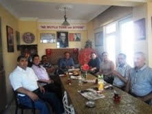 ALTINOLUKLU MUHTARLARDAN MHP’YE ZİYARET