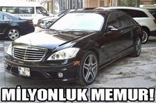 MUTEMED BİRDE SİPARİŞLE GELEN MERCEDES GETİRTMİŞ
