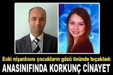 Anasınıfında cinayet!