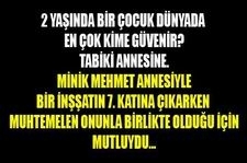 Minik oğlunu 7. kattan attı