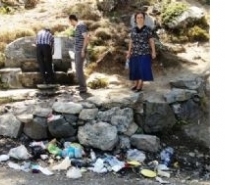 KAZDAĞI MİLLİ PARKI’NDA ÇÖP REZALETİ