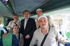 BAŞKAN KILIÇ TÖRENLE KUTSAL TOPRAKLARA UĞURLADI