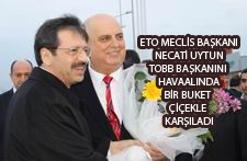 VALİ YILMAZ ARSLAN VE TOBB BAŞKANI RIFAT HİSARCIKLOĞLU