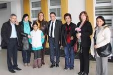 CHP’LİLERDEN HASTANE ZİYARETİ