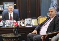 KOCASEYİT HAVAALANI MÜDÜRÜNDEN BAŞKAN ÇAĞLAR'A ZİYARET