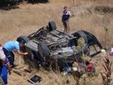 TRAFİK KAZASI 1 ÖLÜ 3 YARALI