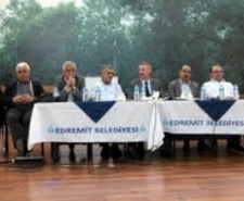 EDREMİT BELEDİYESİ KÜLTÜR MERKEZİ’NDE TOPLANDI