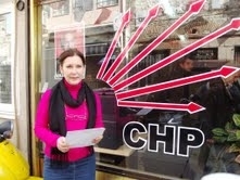 AYVALIK’TA CHP’Lİ KADINLARDAN HAKLI TALEP