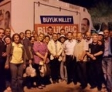 AK PARTİLİLER DUTLUCALILARLA BULUŞTU