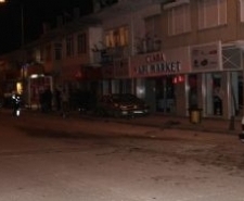 Ayvalık’ta korkutan kaza