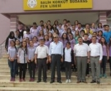 KAYMAKAM SALİH KORKUT BUDARAS FEN LİSESİNİ ZİYARET ETTİ