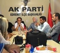 KIRCI AK PARTİ TEŞKİLATINI ZİYARET ETTİ
