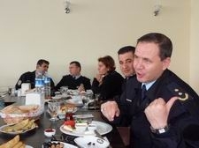 EMNİYET MÜDÜRÜ NADİ ÜNVER GAZETECİLERLE BİR ARAYA GELDİ