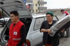 TÜRK KIZILAYI SELZEDELERİ BATTANİYE İLE ISITTI