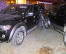 Burhaniye’de korkutan kaza