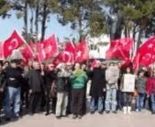 AYVALIK’TAN ERGENEKON DAVASINA SERT TEPKİ