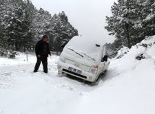 KAZ DAĞLARI’NDA KAR ESARETİ