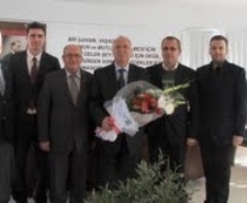 BAŞKAN AKOVA’YA YENİ YÖNETİMDEN ZİYARET