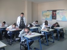 KOLEJDE SINAV HEYECANI