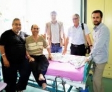KEGC’DEN HASTANEDE YATAN GAZETECİLERE ZİYARET
