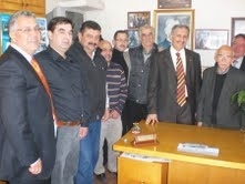 KAYMAKAM’DAN ESNAF ODASINA ZİYARET