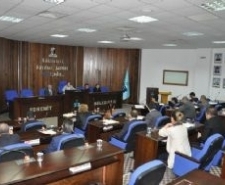 BAŞKAN KAMİL SAKA, DAİRE MÜDÜRLERİ İLE DURUM DEĞERLENDİRMESİ YAPTI