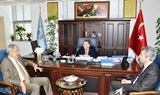 KAYMAKAM ERGUVAN VE BAŞSAVCI AKIN’NDAN SAKA’YA ZİYARET