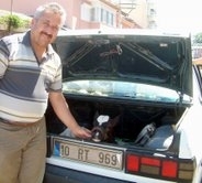 HASTA BUZAĞIYA OTOMOBİL AMBULANS OLDU