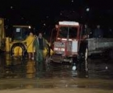 EDREMİT'İ SEL ALDI