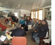 "HÜSEYİN TOKER ADD'LİLERLE BULUŞTU"