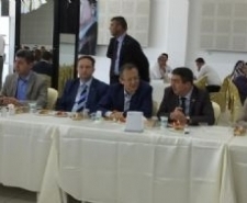 KÖRFEZDEKİ AK PARTİLİLER BURHANİYE DE BAYRAMLAŞTI