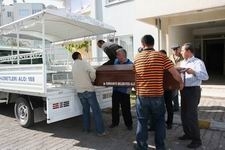 BURHANİYE’DE EMEKLİ BAŞKOMİSER DEHŞET SAÇTI