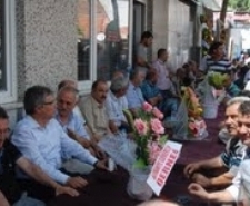 EDREMİT’TE GÜVERCİN SEVENLER BİR ARAYA GELDİ