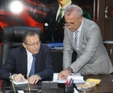 UĞUR, BASKİ’Yİ ZİYARET ETTİ